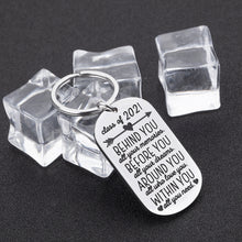 Load image into Gallery viewer, Graduation Gifts Keychain for Class 2021 Her Him Daughter Son Women Best Friend College Boys Girls Behind You All Your Memories Inspirational Gift Key Ring