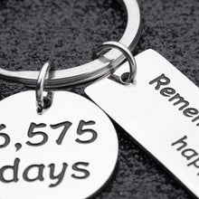Load image into Gallery viewer, 18 Birthday Gift keychain for Teen Teenage Girls Boys Graduation Anniversary