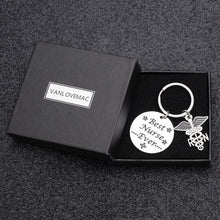 Load image into Gallery viewer, Nurse Appreciate Gifts Keychain for Nurse Women Men Girls Birthday Nurse Week Gift Nursing School Graduation Gift Key Ring Christmas Gift