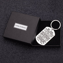 Load image into Gallery viewer, Inspirational Gift to Son from mom-Never Forget How Much i Love You Gift Keychain for Teen Boy from Mother in Law Stepmom