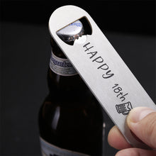 Load image into Gallery viewer, Birthday Bottle Opener Beer Bottles Birthday Gift for Women Men Anniversary Favors for Guests 21st Birthday Decorations Beer Bottle Openers Gift Decoration Supplies