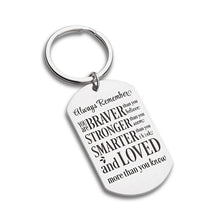 Load image into Gallery viewer, Inspirational Keychain Gift for Women Men BFF Daughter Son Graduation Birthday