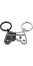 Load image into Gallery viewer, Couple Gift Keychain Cute Cat Matching Gift for Girlfriend Boyfriend Cat Lover Best Friend Husband Wife Him Her Fiancée Couple Stuff for Christmas Valentine's Day Birthday New Year Eve Anniversary
