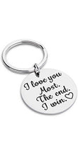Load image into Gallery viewer, Couple Gift Keychain Cute Cat Matching Gift for Girlfriend Boyfriend Cat Lover Best Friend Husband Wife Him Her Fiancée Couple Stuff for Christmas Valentine's Day Birthday New Year Eve Anniversary