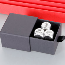 Load image into Gallery viewer, Funny Gifts for Wife Date Night Dice for Couple Valentines Gifts for Him Her Boyfriend 6 Year Anniversary Iron Gifts for Husband Food Decision Dice Wedding Gifts Stocking Stuffers for Women Men
