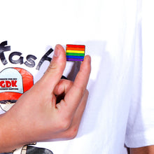 Load image into Gallery viewer, VANLOVEMAC Gay Pride Pins Rainbow Brooch Lapel Pin, Enamel Lapel Pin Lesbian Gay Pride Stuff LGBT Button Pin Pride Month Decorations for Men Women Clothes Bags Hats Backpack
