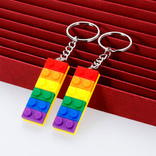 Load image into Gallery viewer, VANLOVEMAC Gay Couples Matching Gifts Keychains Rainbow LGBT Pride Stuff for Lesbian Couple Anniversary Birthday Gift for Boyfriend Girlfriend Best Friends Christmas Gifts
