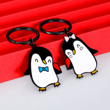 Load image into Gallery viewer, VANLOVEMAC Couples Gifts for Boyfriend Girlfriend Best Friend Penguin Lover Cute Keychain Christmas Valentines Day Matching Couple Stuff for Husband Wife Fiancée Anniversary Birthday Gifts Keyring
