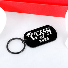 Load image into Gallery viewer, VANLOVEMAC Class of 2023 Graduation Gifts Keychain for Him Her College High School Middle Senior Student Gifts from Teacher Nurse Grad Gift for Women Men Daughter Son Teen Girls Boys
