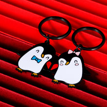 Load image into Gallery viewer, VANLOVEMAC Couples Gifts for Boyfriend Girlfriend Best Friend Penguin Lover Cute Keychain Christmas Valentines Day Matching Couple Stuff for Husband Wife Fiancée Anniversary Birthday Gifts Keyring
