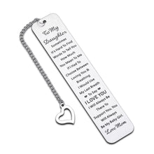 Load image into Gallery viewer, VANLOVEMAC Daughter Gifts from Mom Birthday Gifts for Daughter Teen Girls Stepdaughter Granddaughter Inspirational Class of 2023 Graduation Gifts for Her Mothers Day Christmas
