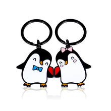 Load image into Gallery viewer, VANLOVEMAC Couples Gifts for Boyfriend Girlfriend Best Friend Penguin Lover Cute Keychain Christmas Valentines Day Matching Couple Stuff for Husband Wife Fiancée Anniversary Birthday Gifts Keyring
