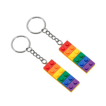 Load image into Gallery viewer, VANLOVEMAC Gay Couples Matching Gifts Keychains Rainbow LGBT Pride Stuff for Lesbian Couple Anniversary Birthday Gift for Boyfriend Girlfriend Best Friends Christmas Gifts
