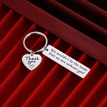 Load image into Gallery viewer, Gift for Coworker Keychain Birthday Colleague Boss Day Supervisor Friends Retirement Appreciation Gifts Farewell Leaving Going Away Gifts Boss Lady Thank You Gifts Christmas Gifts for Him Her
