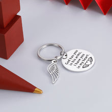 Load image into Gallery viewer, in Memory of Jewelry Gift Loss of One Memorial Keychain Sympathy Gift Remembrance for Women Men God Has You in His Arm,i Have You in My Heart Dog Cat Remembrance Jewelry
