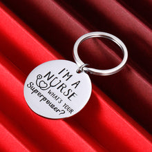 Load image into Gallery viewer, Nurse gift Inspirational RN keychain for nurse week 2021 Graduation Gift Women Men Nurse Appreciate Gifts for Nursing School Girls Birthday Nurse Practitioner Carer Gift Key Ring Christmas Gift
