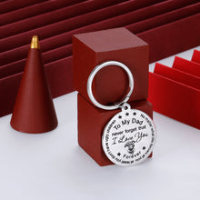 Load image into Gallery viewer, Dad Gift from Son Daughter Funny Inspirational Keychain for Him Men from Stepdaughter Stepson No Matter What Life Throws At You, At Least You Don’t Have Ugly Children from Teenage Keyring
