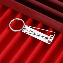 Load image into Gallery viewer, Gifts for Dad Keychain from Son Daughter Fathers Day Gift Daddy Birthday Appreciate for Step dad Father in Law from Stepdaughter Stepson Papa i Love You Dad Wedding Christmas Gifts
