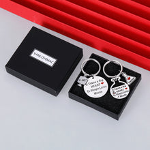 Load image into Gallery viewer, Teacher Appreciation Gifts Funny 2PCS Thank You Keychain Gift for Women Men Best Teachers Graduation Keychain for Preschool Teachers Birthday Gift Back to School Nana Christmas Valentines Day Gifts
