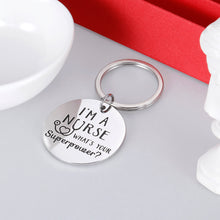 Load image into Gallery viewer, Nurse gift Inspirational RN keychain for nurse week 2021 Graduation Gift Women Men Nurse Appreciate Gifts for Nursing School Girls Birthday Nurse Practitioner Carer Gift Key Ring Christmas Gift
