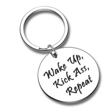 Load image into Gallery viewer, 2021 Funny Graduation Gifts for Friends Wake up Kick Ass Repeat Inspirational Gift for BFF Best Friend Teen Boys Girls Graduate Gifts Women Men Friendship Christmas Keyring
