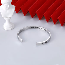 Load image into Gallery viewer, 2021 Inspirational Graduation Bracelets for Her Teenage Girls Women Funny Bangle Gifts for Friends Graduate Graduation Motivational Birthday Cuff Friendship Christmas Stocking Stuffers
