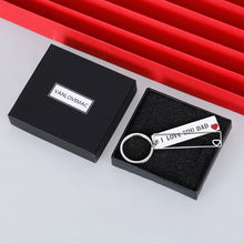 Load image into Gallery viewer, Gifts for Dad Keychain from Son Daughter Fathers Day Gift Daddy Birthday Appreciate for Step dad Father in Law from Stepdaughter Stepson Papa i Love You Dad Wedding Christmas Gifts
