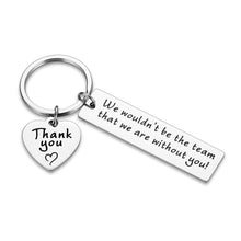 Load image into Gallery viewer, Gift for Coworker Keychain Birthday Colleague Boss Day Supervisor Friends Retirement Appreciation Gifts Farewell Leaving Going Away Gifts Boss Lady Thank You Gifts Christmas Gifts for Him Her
