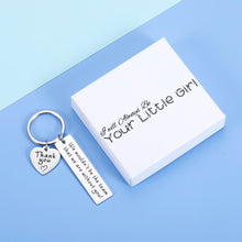 Load image into Gallery viewer, I will always be your little girl Gift for Coworker Keychain Birthday Colleague Boss Day Supervisor Friends Retirement Appreciation Gifts Farewell Leaving Going Away
