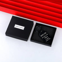 Load image into Gallery viewer, Funny Birthday Gift for Son Daughter from Mom Keychain Sweet 16 for Son Daughter New Driver Gifts Mother to Stepson Stepdaughter Drive Safe Because Your Mom Loves You Anniversary Valentines Day
