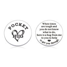 Load image into Gallery viewer, Pocket Hug Token Get Well Soon Gifts for Women Cancer Survivor Gift Thinking of You Gifts Birthday Inspirational Gift for Teen Girls Boys Son Daughter Female Best Friends Sister Men Feel Better Gift
