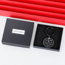 Load image into Gallery viewer, I Love You to My Son Gifts Keychain from Mom Dad Christmas Inspirational Gift Birthday for Stepson Graduation Wedding Fathers Day Valentine Day Back to School 16 Teen Boys Him Men Stocking Stuffers
