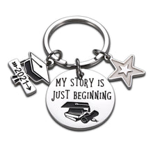 Load image into Gallery viewer, 2021 Graduation Gifts for Her Him Senior Student Class of 2021 Keychain for Women Men Friend from Mom Dad for College Junior-Senior High School Students Nurse Lawyer for Grads Back to School Present
