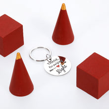 Load image into Gallery viewer, Boyfriend Gift Keychain for Him Husband Funny Gift for Hubby Couple Fiancee Fiance Girlfriend Her Women Cute Anniversary Christmas Valentine Day Wedding Birthday Engagement Bride Groom Gifts
