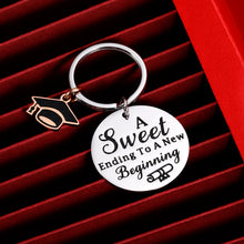 Load image into Gallery viewer, Graduation Gift Keychain for Her Him Class of 2022 Gift for High School College Grads Boys Girls Friend Son Daughter Senior Coworker Farewell Retirement Gift for Women Men Birthday Wedding Christmas
