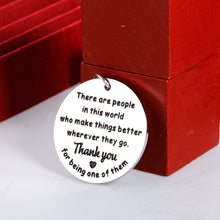 Load image into Gallery viewer, Boss Day Gifts for Women Men Thank You Gifts for Coworkers Employee Boss Teachers Appreciation Gifts Retirement Farewell Going Away Gift Idea for PM Mentor Leaving Office Christmas Birthday Keychain
