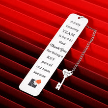 Load image into Gallery viewer, Team Boss Gifts Bookmarks for Coworkers Employee Appreciation Boss Day Thank You Gifts for Women Men Office Christmas Retirement Farewell Goodbye Gift for Leader Colleagues Staff PM Supervisor
