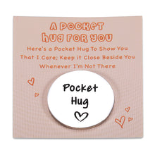 Load image into Gallery viewer, Pocket Hug Token Get Well Soon Gifts for Women Thinking of You Feel Better Gifts After Surgery Gifts Inspirational Gift for Female Best Friends Her Bestie Sister Men Christmas Stocking Stuffer

