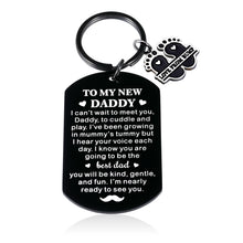 Load image into Gallery viewer, Christmas Gift for Men New Dad Gift Daddy to Be Gifts for Him Men New Pregnancy Baby Announcement First Time Dad Husband Gifts from Wife Bump Baby Birthday Soon to Be Dad Future Daddy Fathers Day
