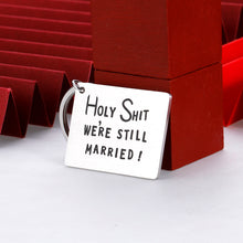 Load image into Gallery viewer, Funny Anniversary Gifts Valentines Day Keychain for Husband Him Men Wife I Love You Couple Birthday Wedding Father’s Day Romantic Hubby Wifey 10th 11th 20th 30th 40th 50th Christmas from Girlfriend
