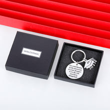 Load image into Gallery viewer, Graduation Gifts Keychain for Class 2021 Her Him Inspirational Gift Key Ring for Daughter Son Women Men Best Friend College Boys Girls Go Confidently in The Direction Of Your Dream
