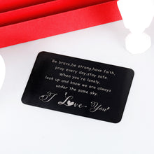 Load image into Gallery viewer, to My Son Daughter Inspirational Gift Card Insert for Men Women Grandson Granddaughter Teen Boys Girls Student Friends BFF Coworker Birthday Christmas Valentines Day From Mom Dad Stocking Stuffers
