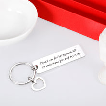Load image into Gallery viewer, Thank You Gift Keychain for Teacher Best Appreciation Goodbye Gifts for Coworker Men Women Husband Wife Boss Leaders Mentors Farewell Leaving Gift from Student for Christmas Birthday Valentine's Day
