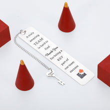 Load image into Gallery viewer, Team Boss Gifts Bookmarks for Coworkers Employee Appreciation Boss Day Thank You Gifts for Women Men Office Christmas Retirement Farewell Goodbye Gift for Leader Colleagues Staff PM Supervisor
