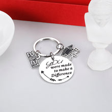 Load image into Gallery viewer, Class of 2021 Graduation Gifts Inspirational Keychain for Grad Senior High School College Daughter Son Best Friend Student Women Men Her Him for Boys Girls Jewelry from Mom Dad Grandma Grandpa
