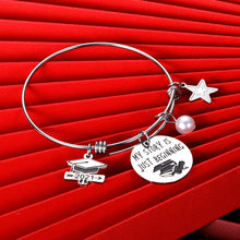 Load image into Gallery viewer, Inspirational Graduation Nurse Gifts for Class of 2021 Bracelet for College Senior High School Students Thank You gift for Nurse Week Grads Friend Men Women Bangle for Women Back To School Present
