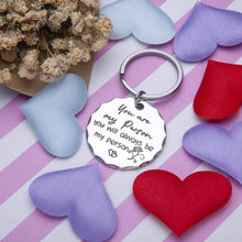Load image into Gallery viewer, You are My Person Keychain Gift for Best Friend BFF Couples Boyfriend Girlfriend Husband Wife Sister Brother Teen Teenage Sentimental Gifts Birthday Wedding
