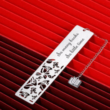 Load image into Gallery viewer, Bookmark Gift for Women Retirement Gift for Teacher Coworker Book Lover Men Female Lady Friend Bff Appreciation Birthday Christmas Valentine's Day Mothers Day Present
