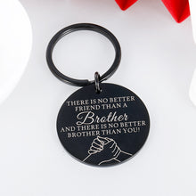 Load image into Gallery viewer, Brother Gifts Birthday Friend BFF Brother Keychain Big Brother Gifts for Men Little Brother Gifts
