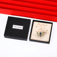 Load image into Gallery viewer, Inspirational Gifts for Women Bee Pins Brooch for Friend BFF Son Daughter Girls Fashion Cute Enamel Lapel Pins for Men Girls Farewell Goodbye Mini Gift for Backpacks Hats Birthday Christmas Present
